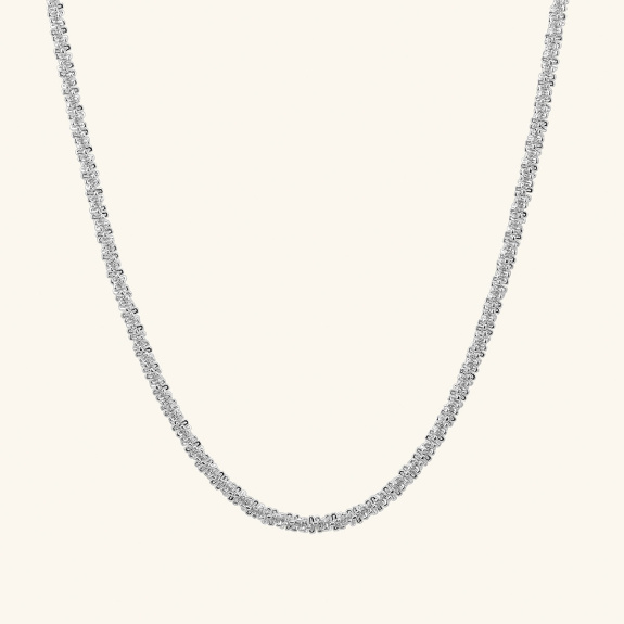 Sparkly Chain Necklace Silver in the group Shop / Necklaces at ANI (ANI-1023-002)